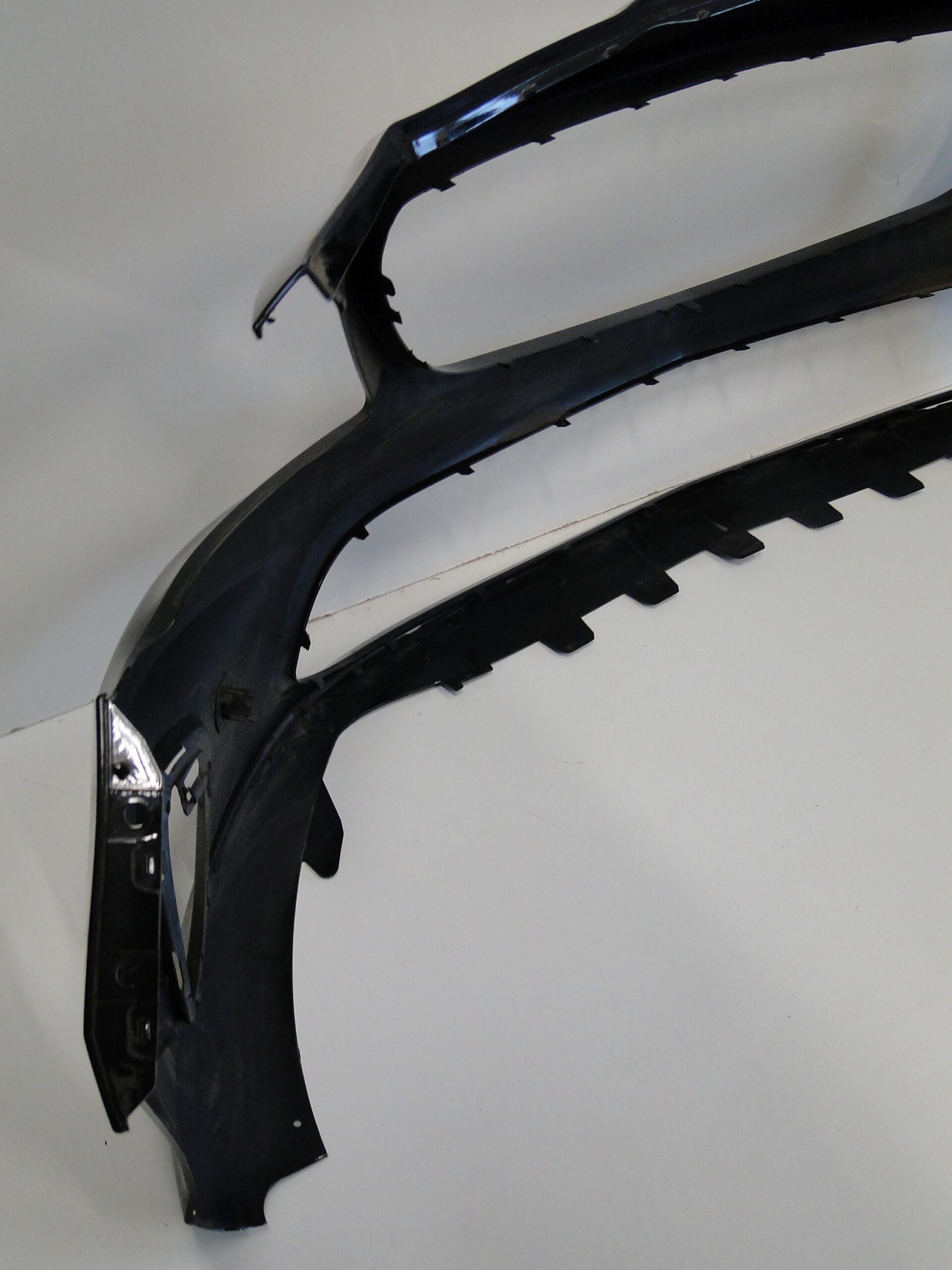 MERCEDES ZDERZAK PRZEDNI NA PTS 696 CZARNY CLA 117 C117 X117 W117 LIFT - obrazek 16