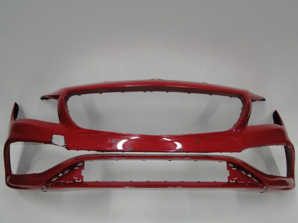 MERCEDES ZDERZAK PRZEDNI AMG 589 CZERWONY CLA 117 C117 X117 W117 LIFT