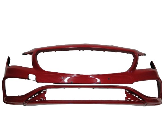 MERCEDES ZDERZAK PRZEDNI AMG 589 CZERWONY CLA 117 C117 X117 W117 LIFT