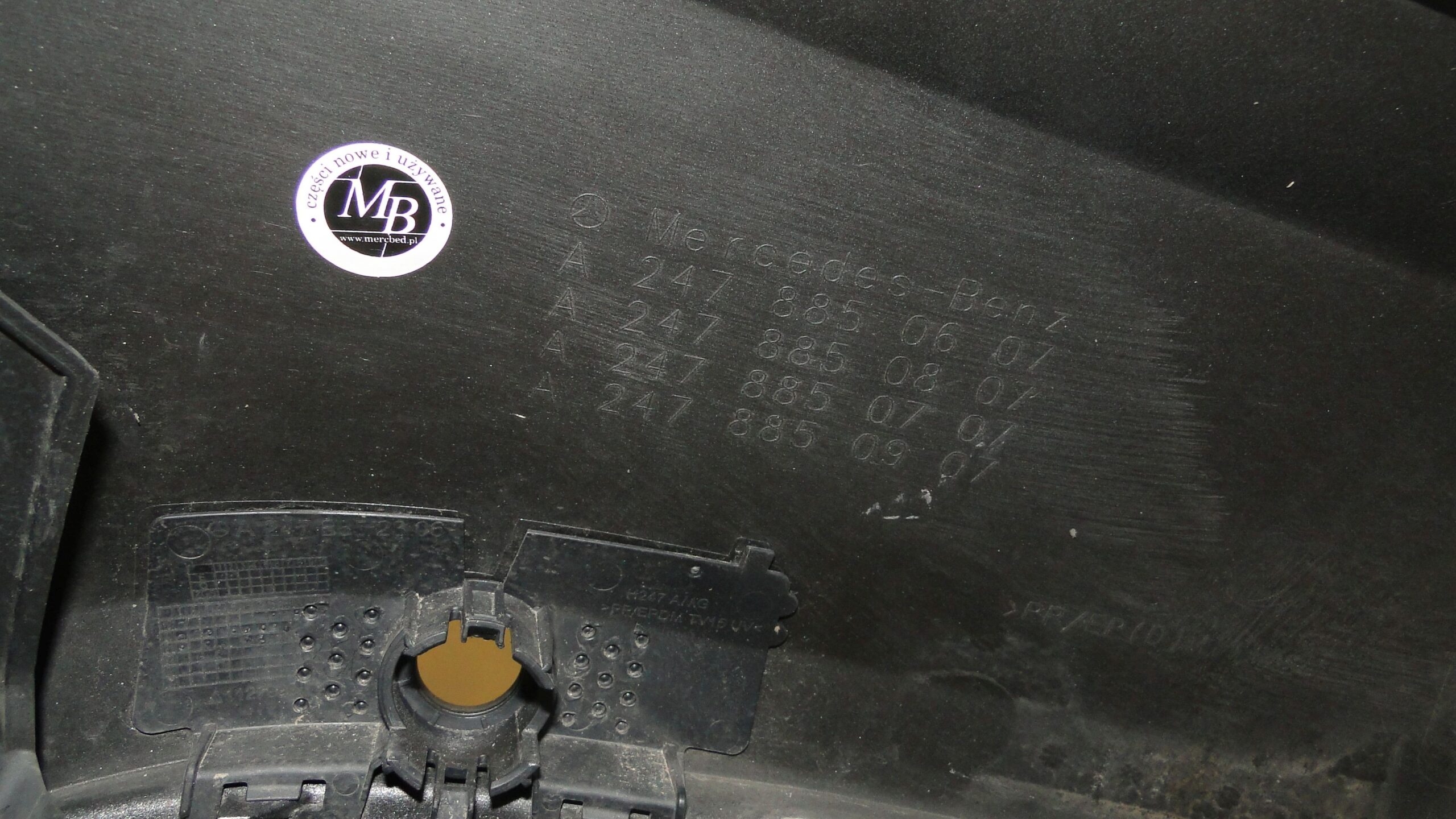 MERCEDES ZDERZAK PRZEDNI 35 AMG NA CZUJNIKI PTS GLA H247 247 PRZED LIFTEM - obrazek 19