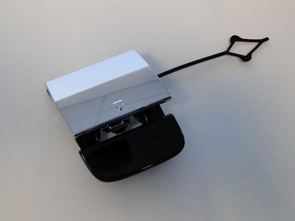 MERCEDES ZAŚLEPKA NA HAK W ZDERZAK PRZEDNI CZARNA 197 MAYBACH 223 Z223 W223