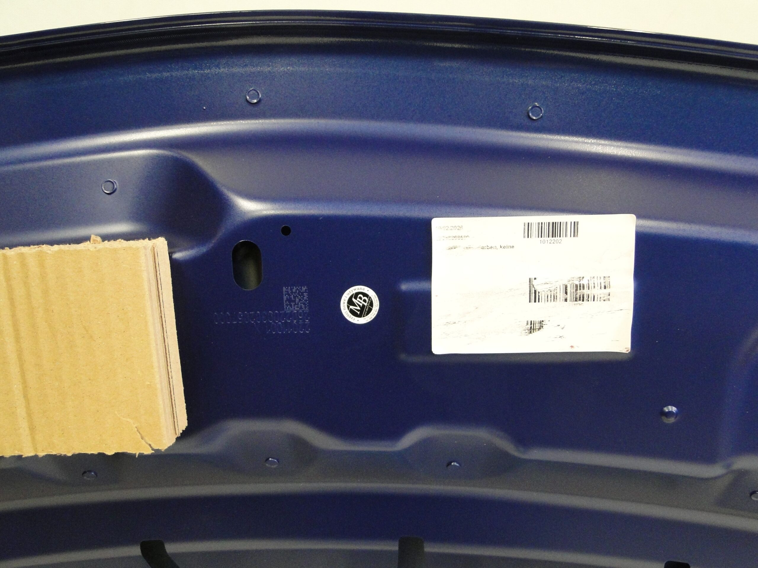 MERCEDES MASKA POKRYWA SILNIKA NIEBIESKA 870 GLC 254 X254 C254 - obrazek 10