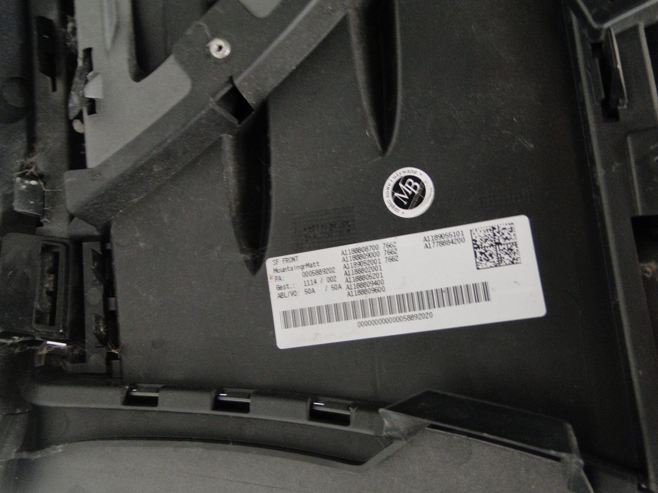 MERCEDES ZDERZAK PRZEDNI AMG PTS SZARY 662 CLA 118 W118 PRZED LIFTEM - obrazek 12