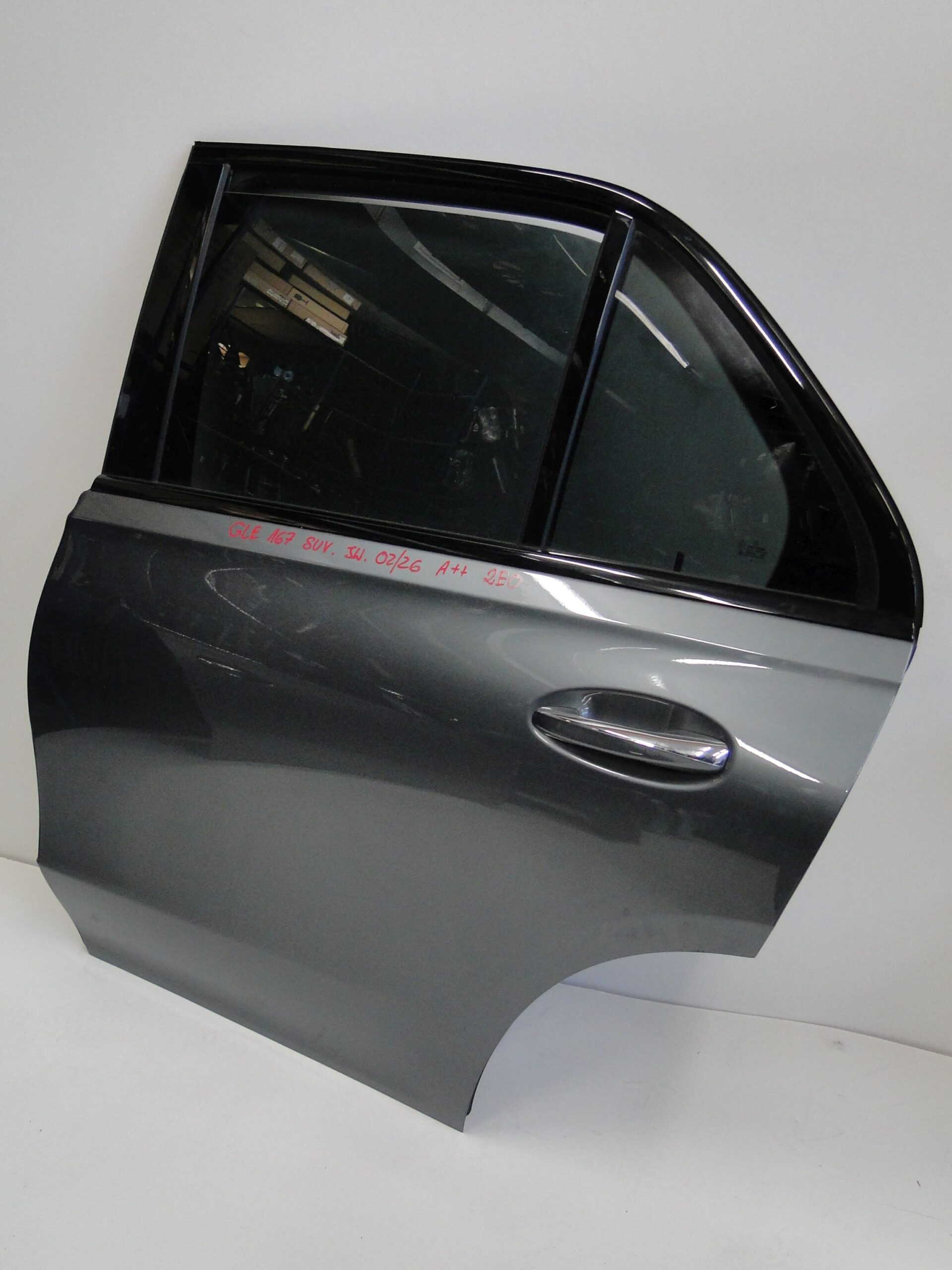 MERCEDES DRZWI TYLNE LEWE SZARE 992 TYŁ GLE 167 W167 SUV - obrazek 8