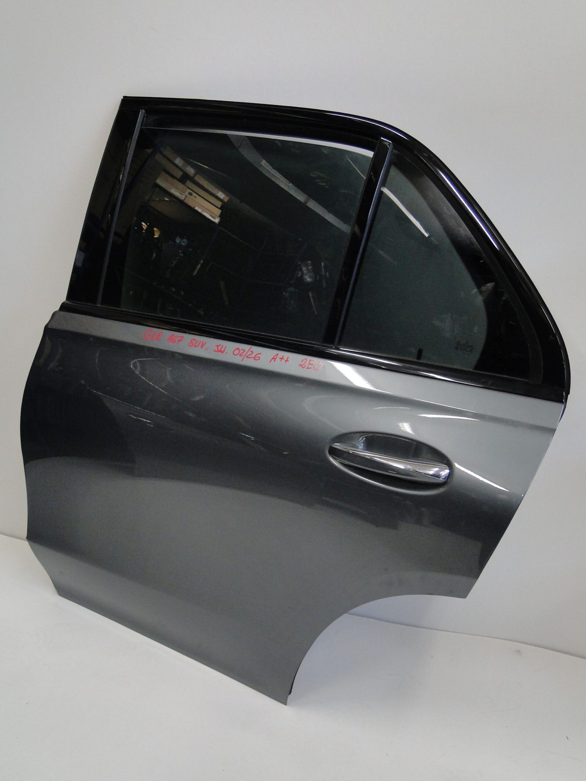 MERCEDES DRZWI TYLNE LEWE SZARE 992 TYŁ GLE 167 W167 SUV - obrazek 10