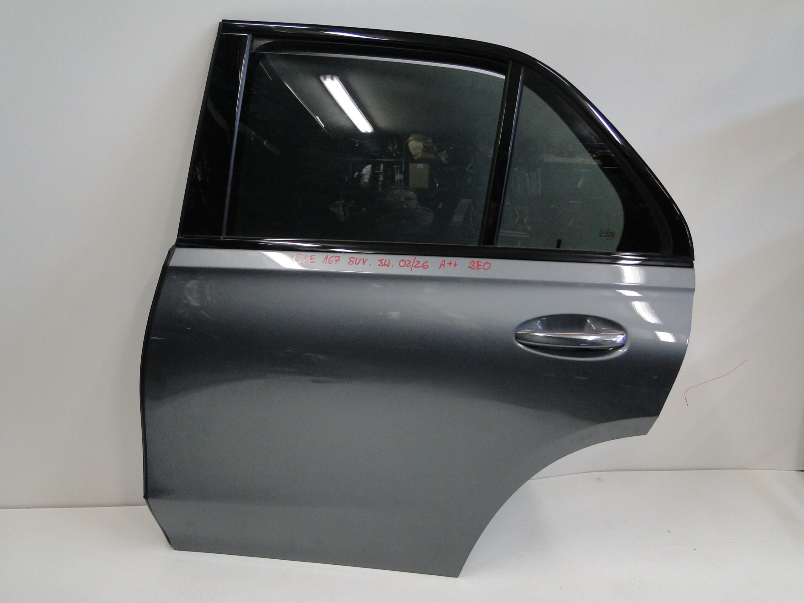 MERCEDES DRZWI TYLNE LEWE SZARE 992 TYŁ GLE 167 W167 SUV - obrazek 3