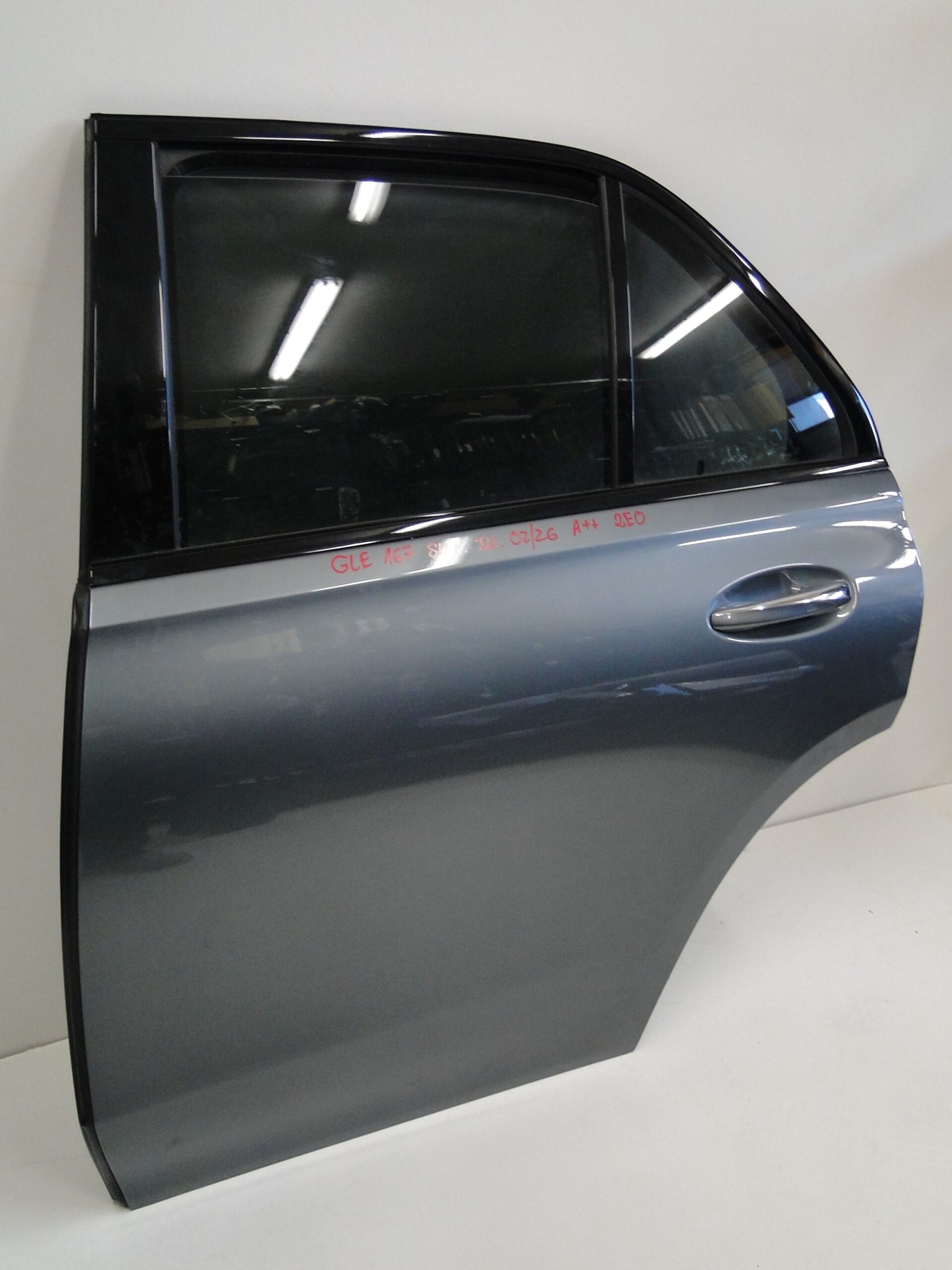 MERCEDES DRZWI TYLNE LEWE SZARE 992 TYŁ GLE 167 W167 SUV - obrazek 6