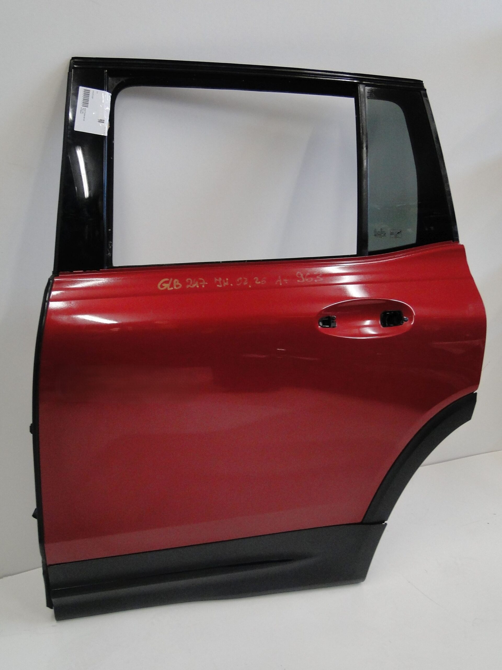 MERCEDES DRZWI TYLNE LEWE CZERWONE 993 TYŁ LEWY GLB X247 247 - obrazek 6