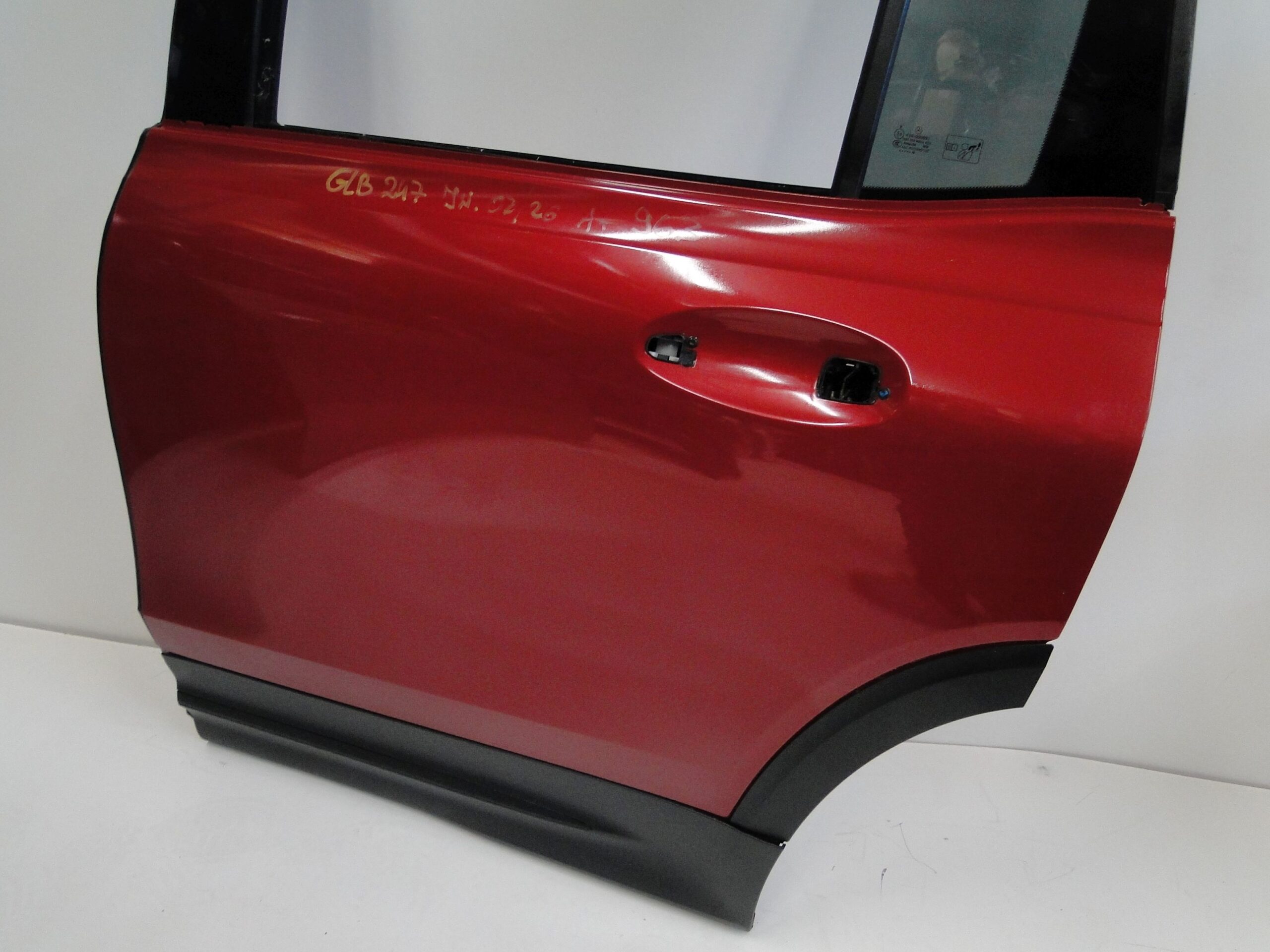 MERCEDES DRZWI TYLNE LEWE CZERWONE 993 TYŁ LEWY GLB X247 247 - obrazek 8