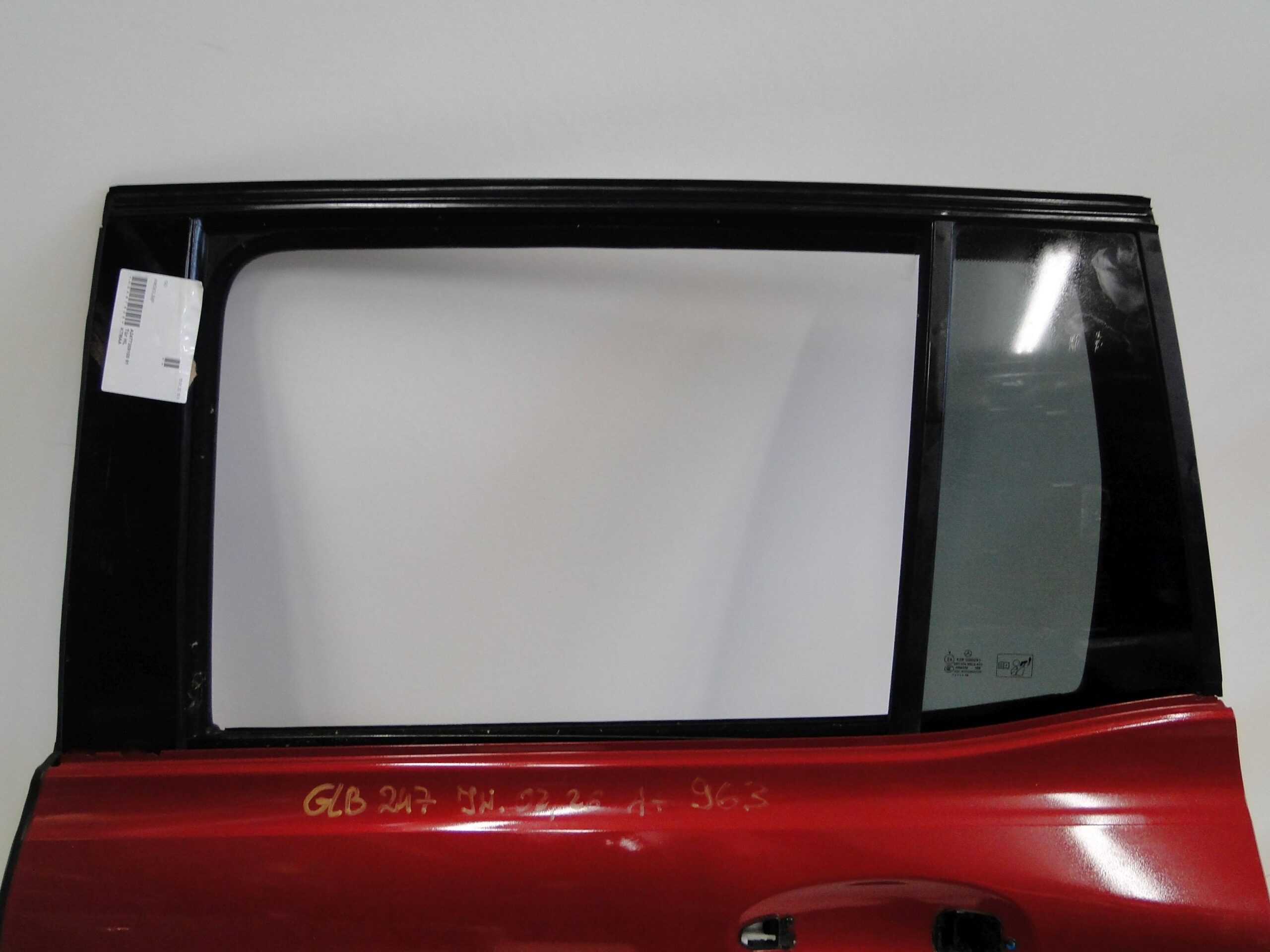 MERCEDES DRZWI TYLNE LEWE CZERWONE 993 TYŁ LEWY GLB X247 247 - obrazek 4