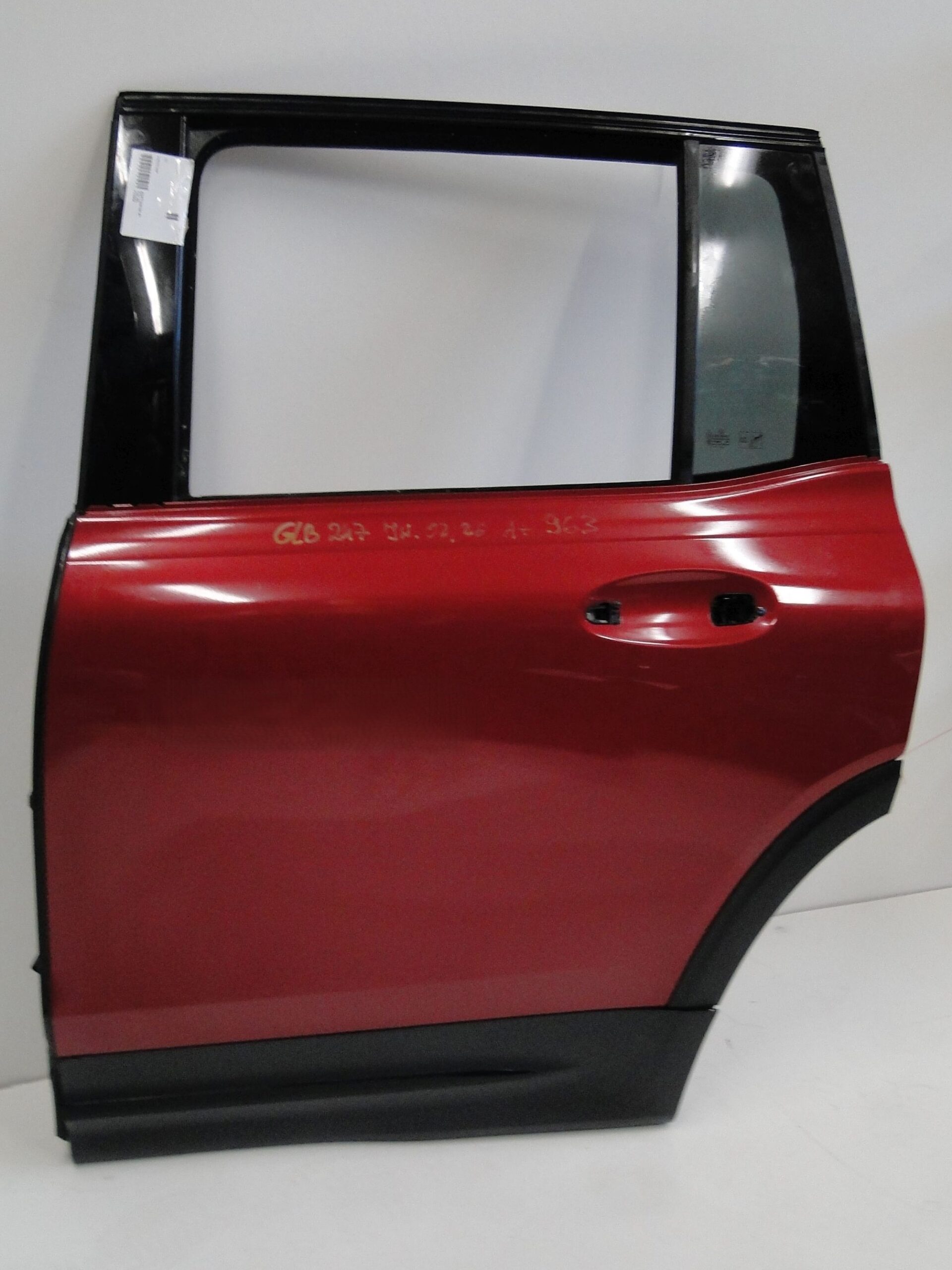 MERCEDES DRZWI TYLNE LEWE CZERWONE 993 TYŁ LEWY GLB X247 247 - obrazek 2