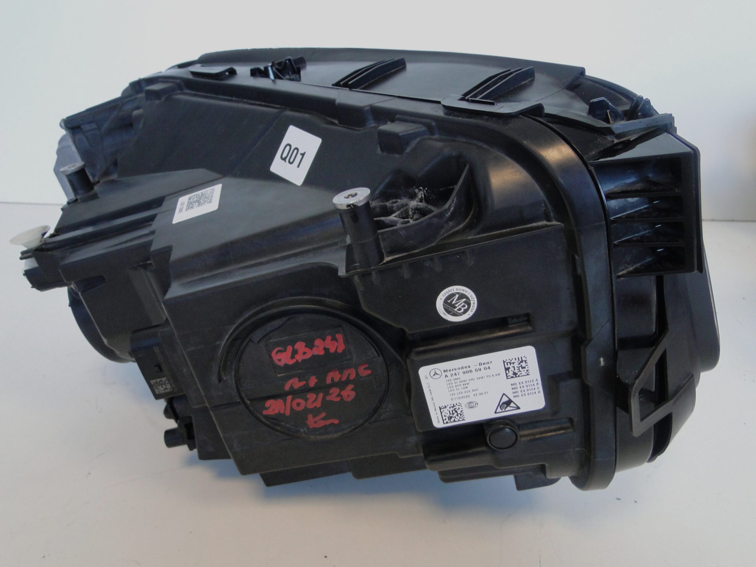 MERCEDES LAMPA LEWA LED MULTIBEAM GLB 247 X247 PRZED LIFTEM - obrazek 12