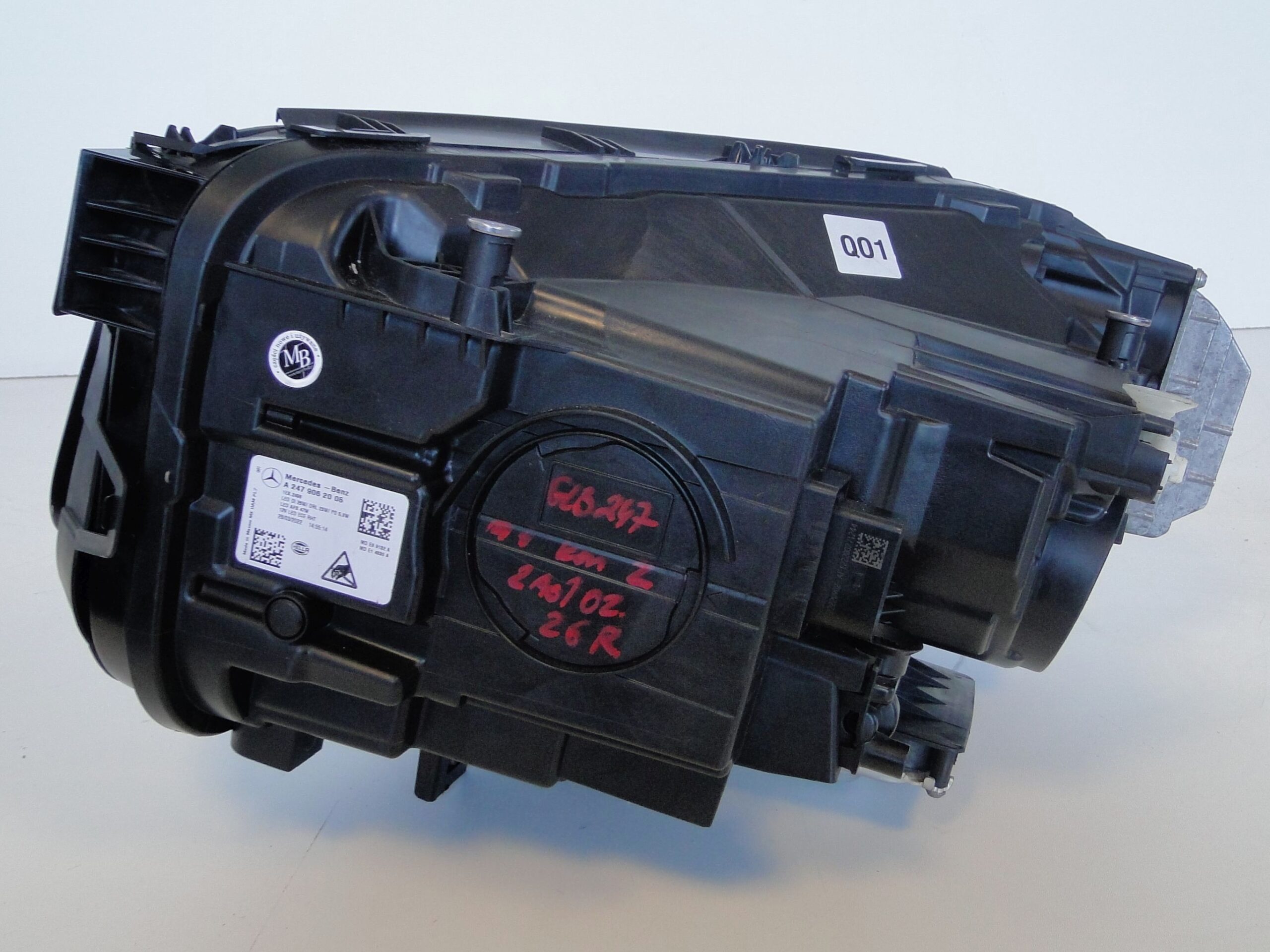 MERCEDES LAMPA PRAWA LED HIGH PERFORMANCE GLB X247 247 PRZED LIFTEM - obrazek 13