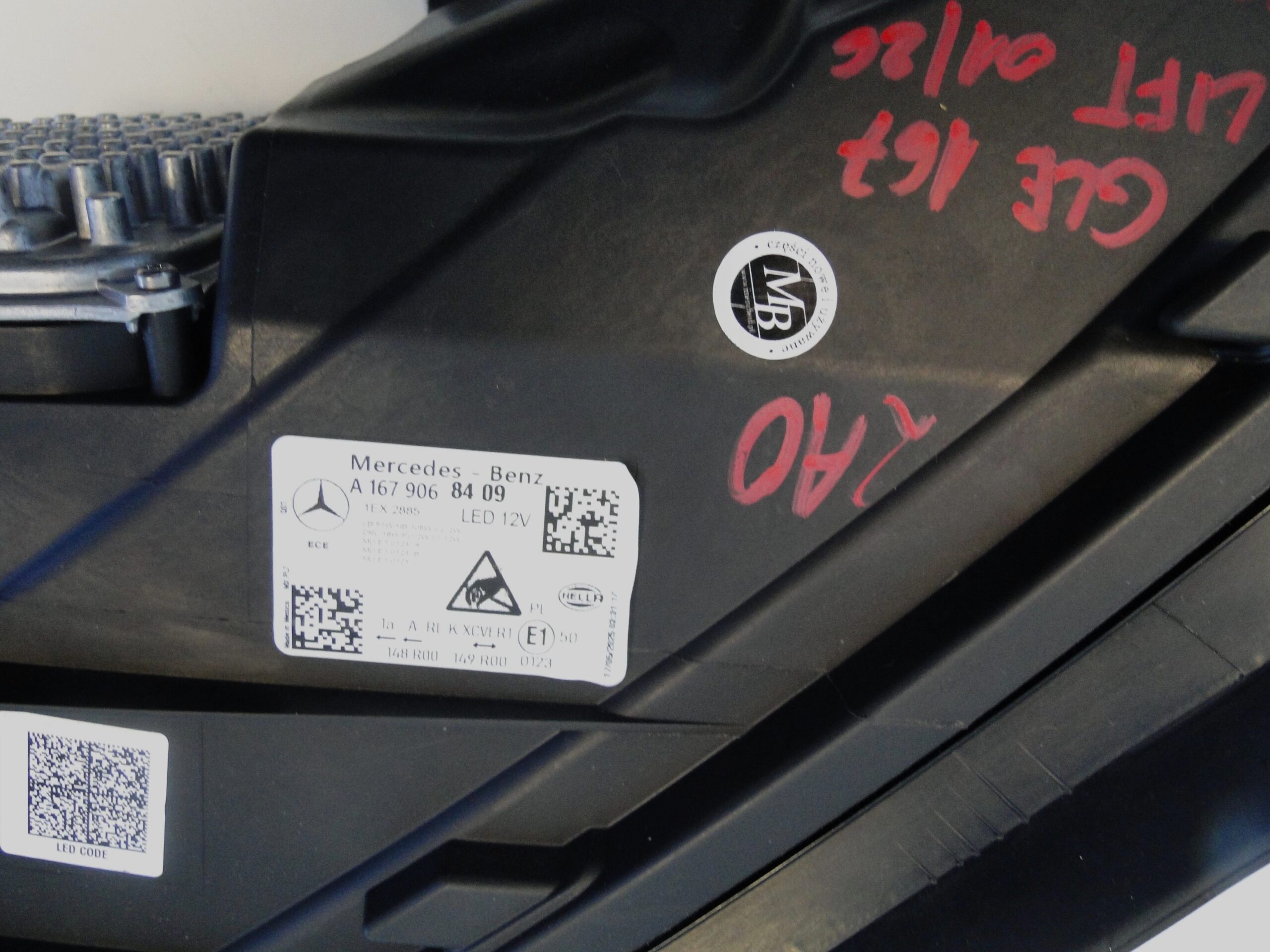 MERCEDES LAMPA PRAWA PRZEDNIA LED MULTIBEAM GLE 167 W167 C167 LIFT - obrazek 13