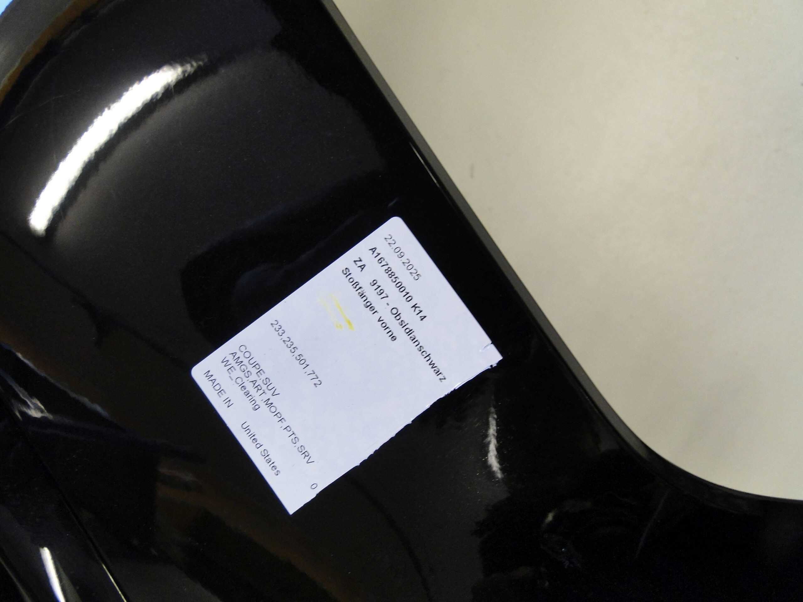 MERCEDES ZDERZAK PRZEDNI AMG PTS CZARNY 197 GLE 167 W167 SUV C167 COUPE LIFT - obrazek 18