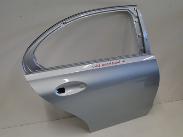 MERCEDES DRZWI TYLNE PRAWE SREBRNE TYŁ PRAWY C KLASA 206 W206 SEDAN