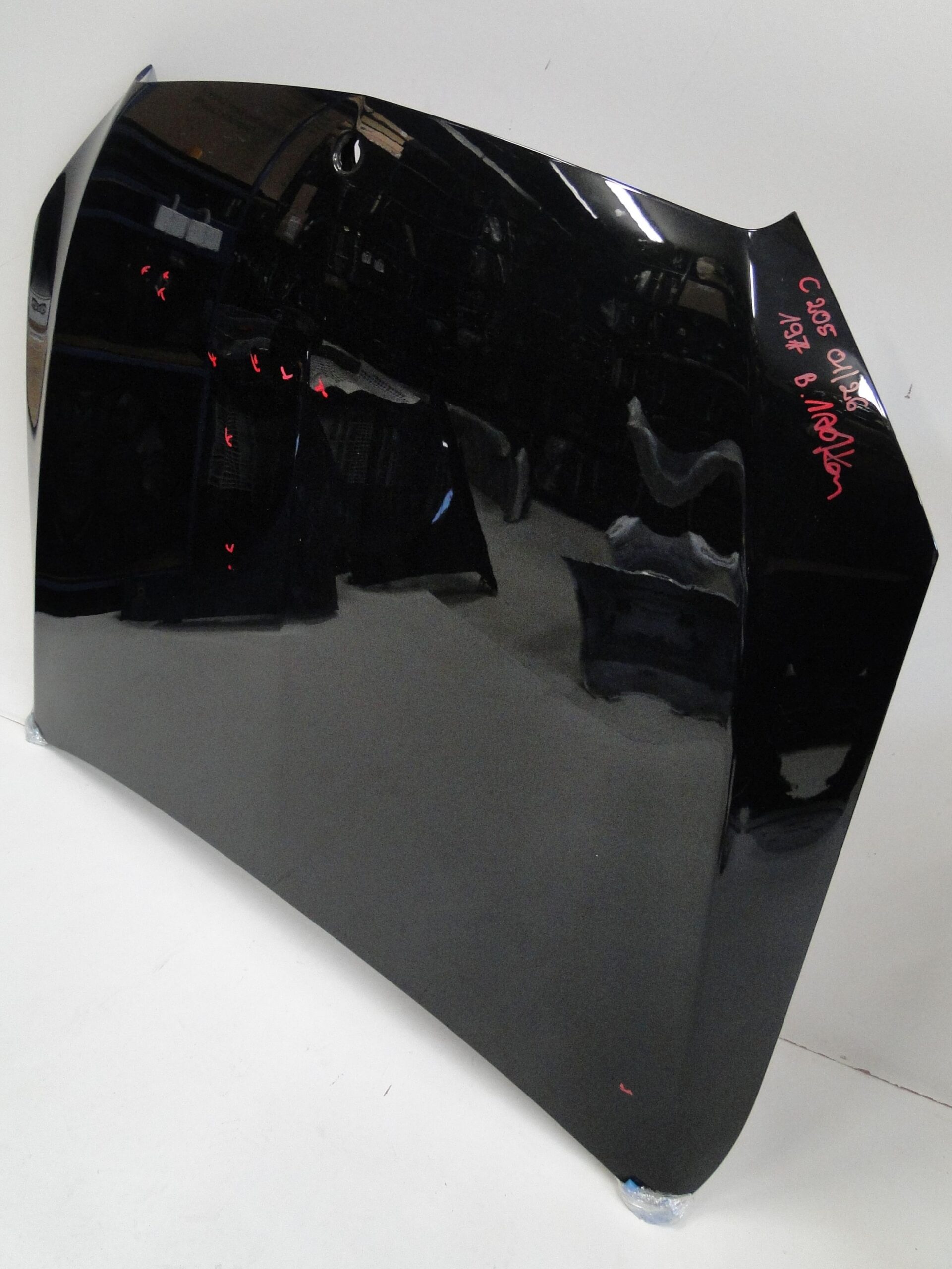 MERCEDES MASKA POKRYWA SILNIKA CZARNA 197 C KLASA 205 W205 S205 C205 A205 - obrazek 9