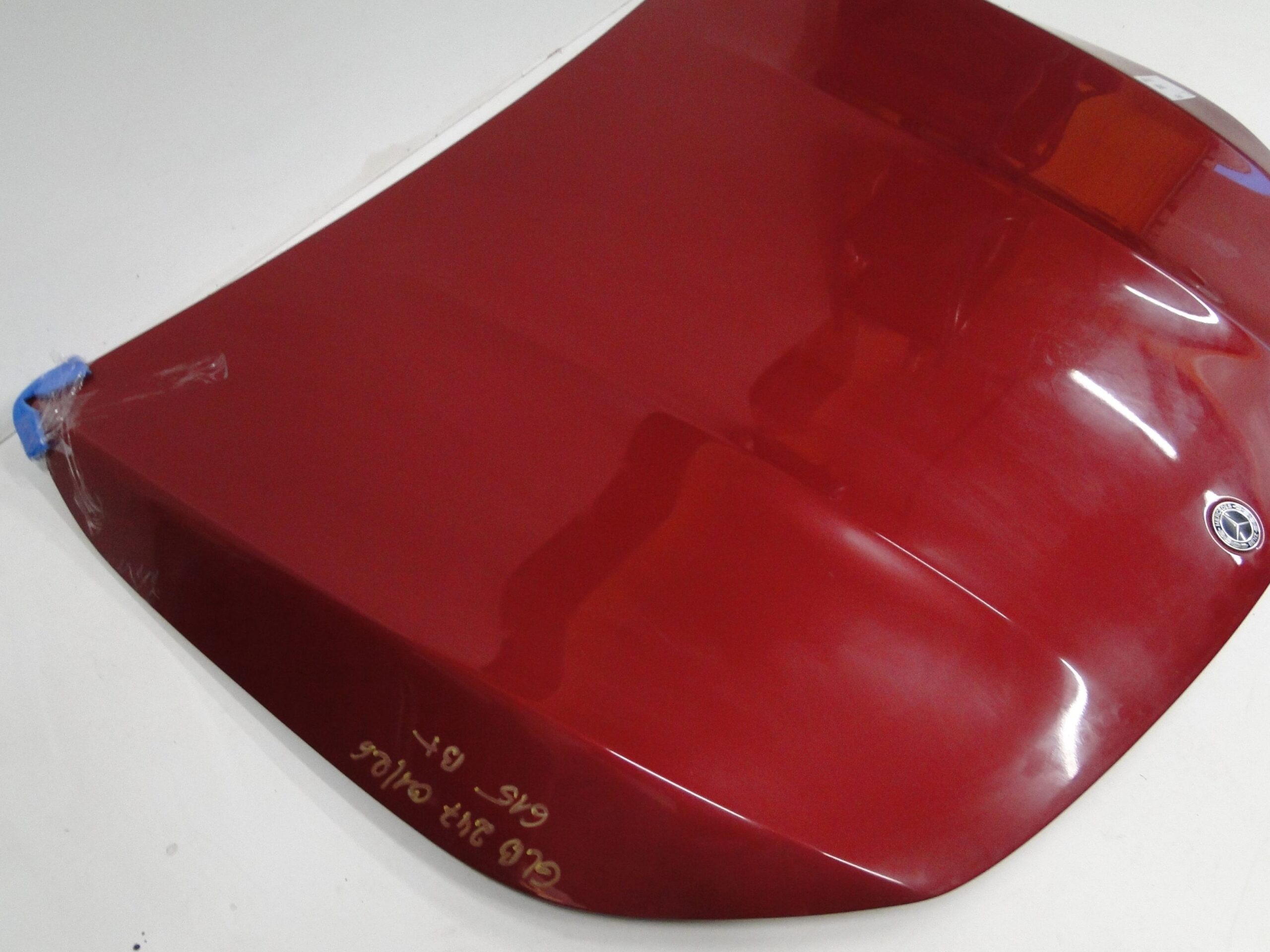 MERCEDES MASKA POKRYWA SILNIKA CZERWONA 993 GLB 247 X247 - obrazek 3