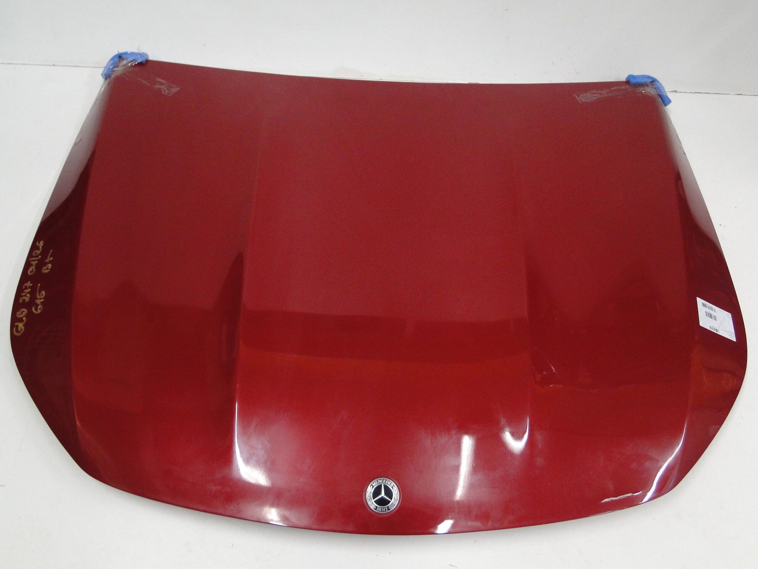 MERCEDES MASKA POKRYWA SILNIKA CZERWONA 993 GLB 247 X247 - obrazek 4