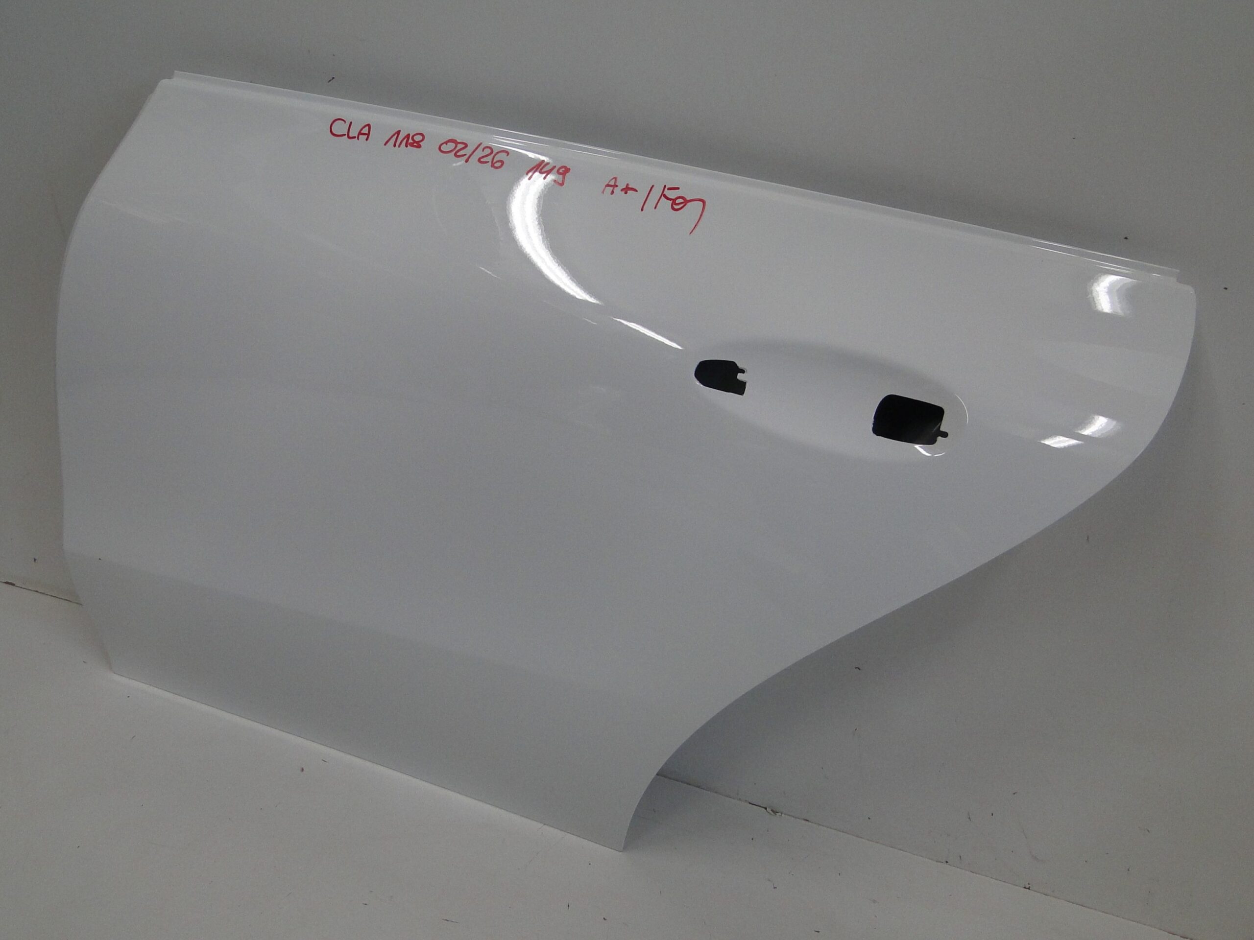 MERCEDES DRZWI TYLNE LEWE BIAŁE 149 TYŁ LEWY CLA 118 C118 X118 W118 - obrazek 11