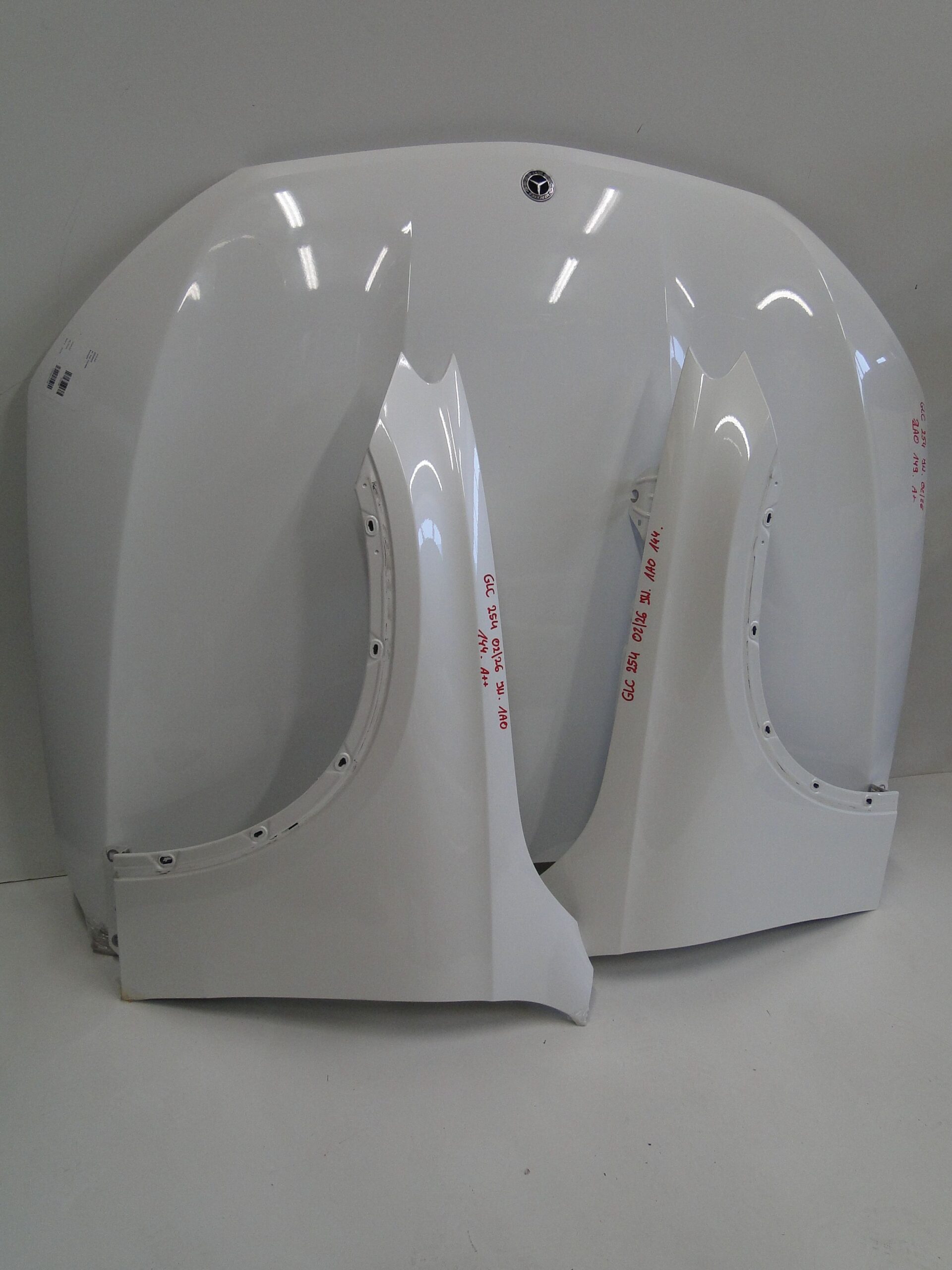 MERCEDES MASKA POKRYWA SILNIKA BIAŁA 149 GLC 254 X254 C254 - obrazek 4