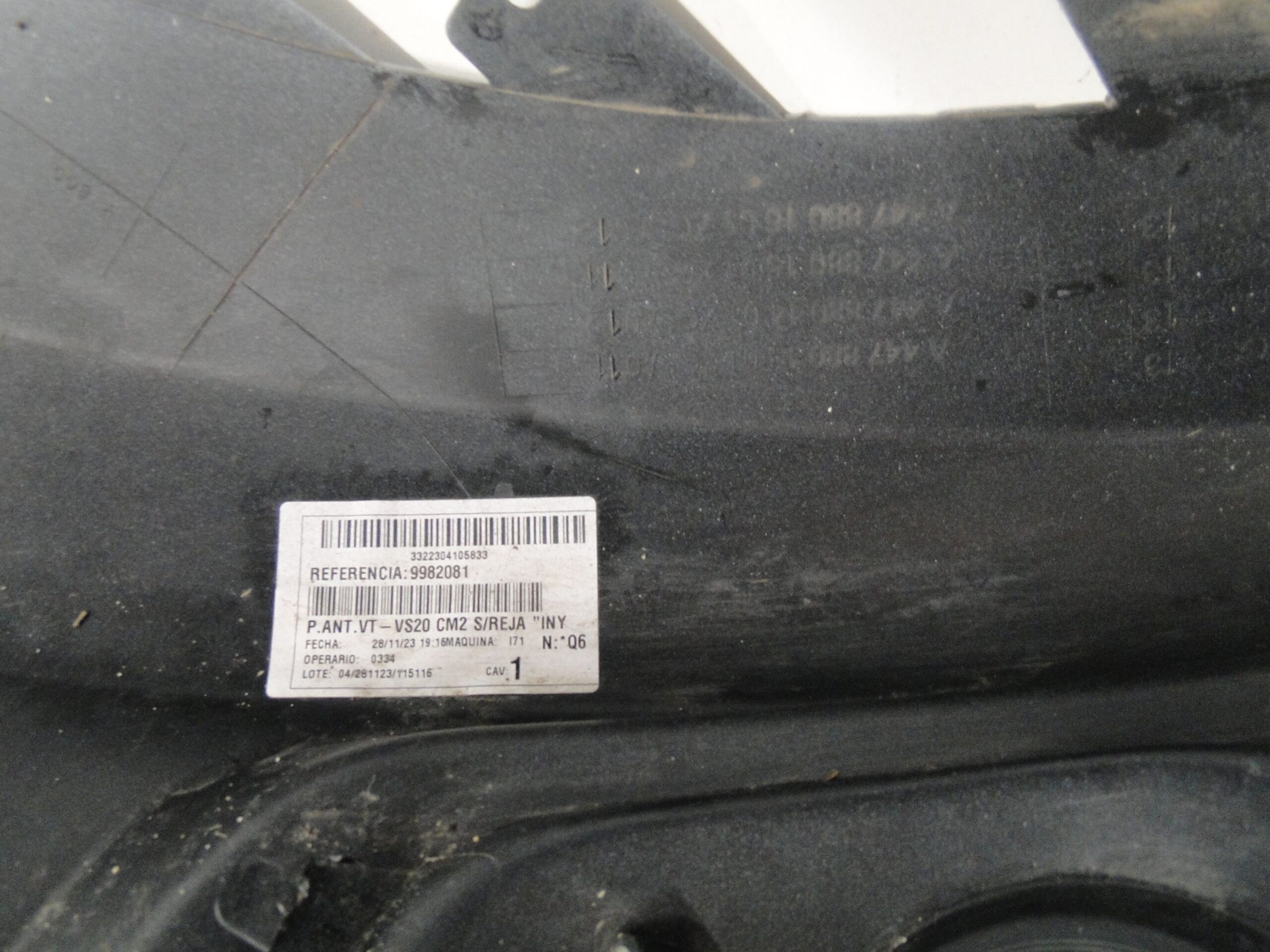 MERCEDES ZDERZAK PRZEDNI NA CZUJNIKI PTS BEZ HALOGENÓW VITO W447 447 LIFT - obrazek 18