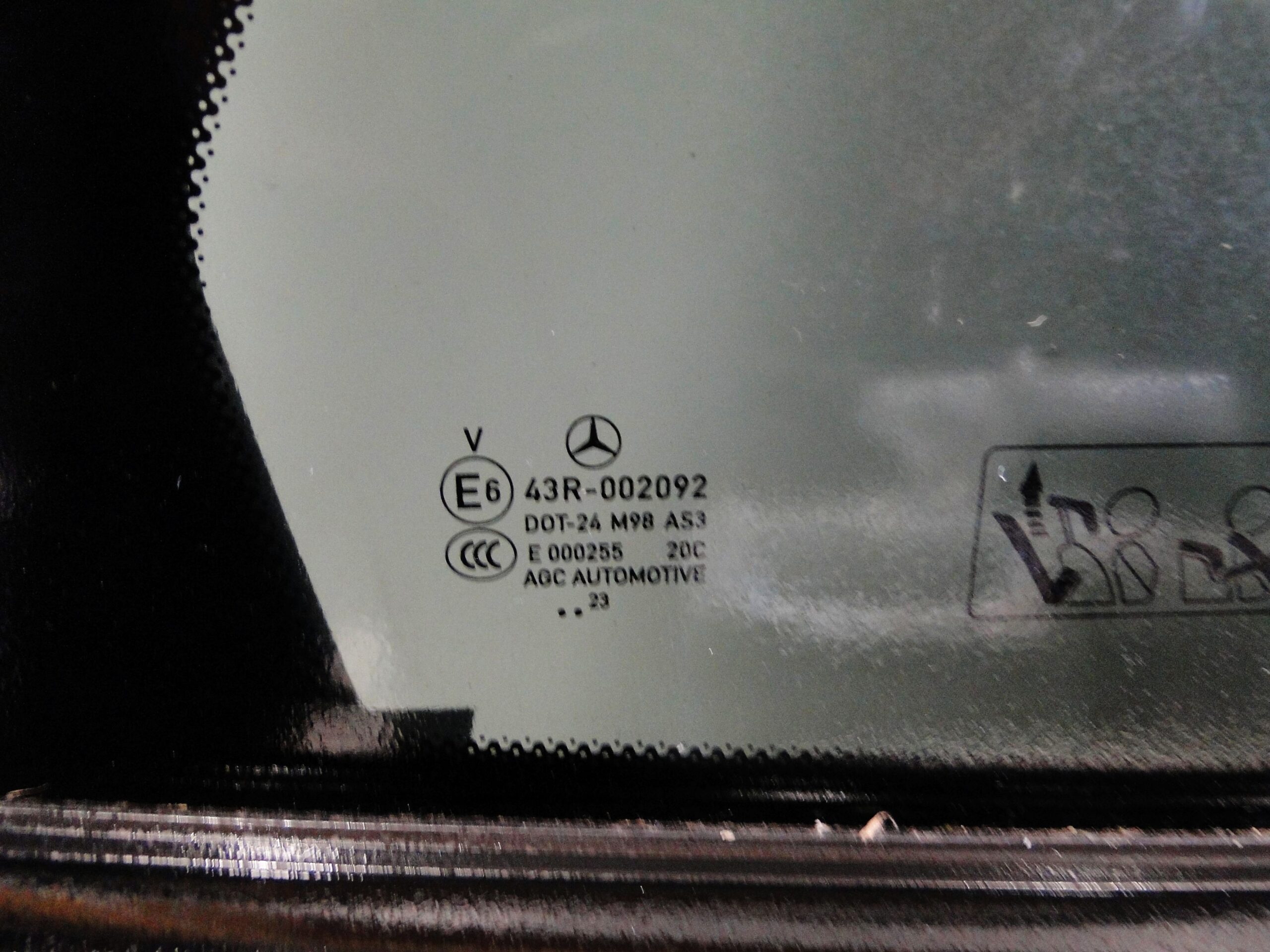 MERCEDES DRZWI TYLNE PRAWE TYŁ PRAWY CZARNE 197 GLC 254 X254 SUV - obrazek 10