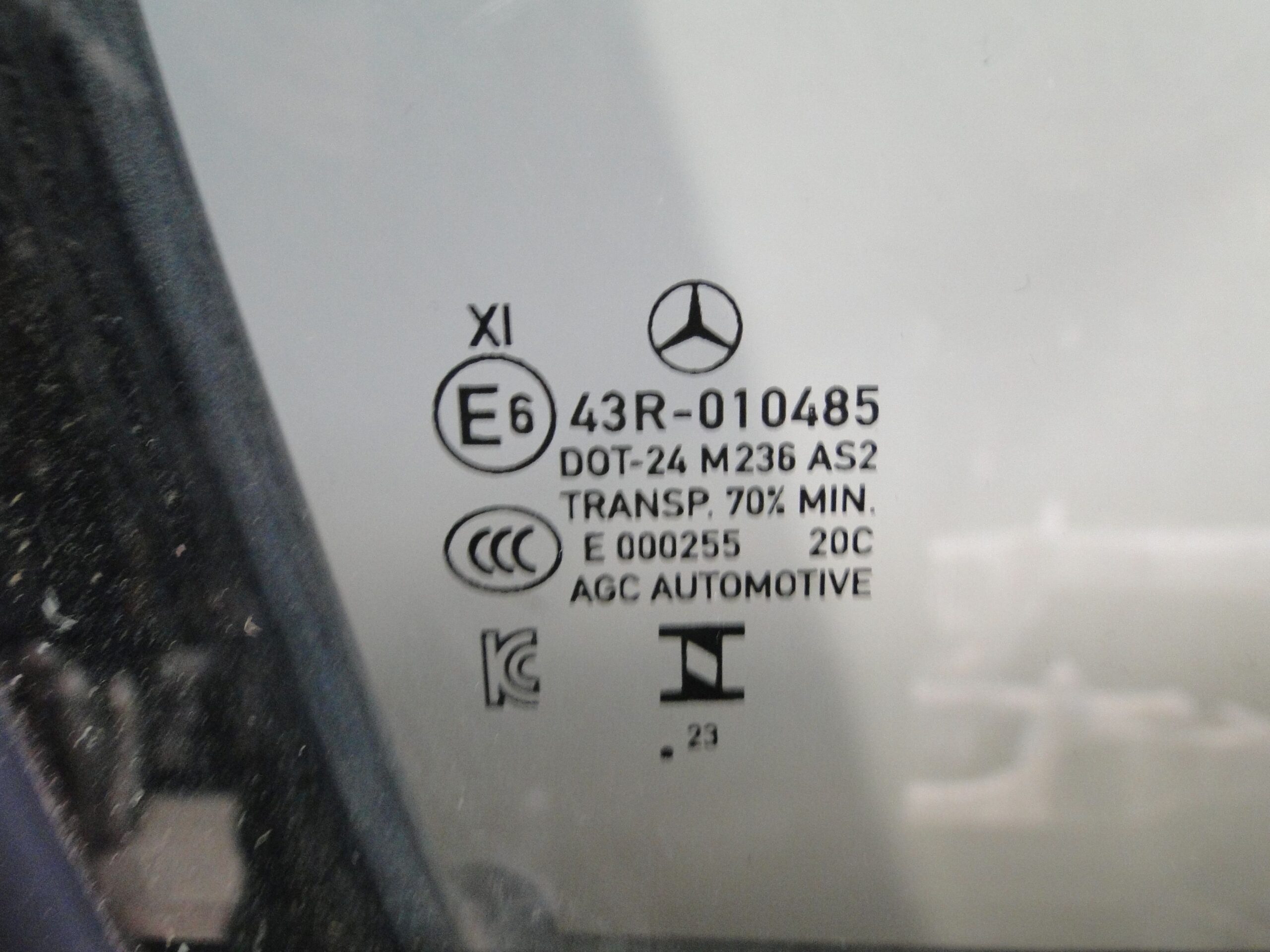 MERCEDES DRZWI PRZEDNIE PRAWE PRZÓD PRAWY CZARNE 197 GLC 254 X254 SUV - obrazek 9