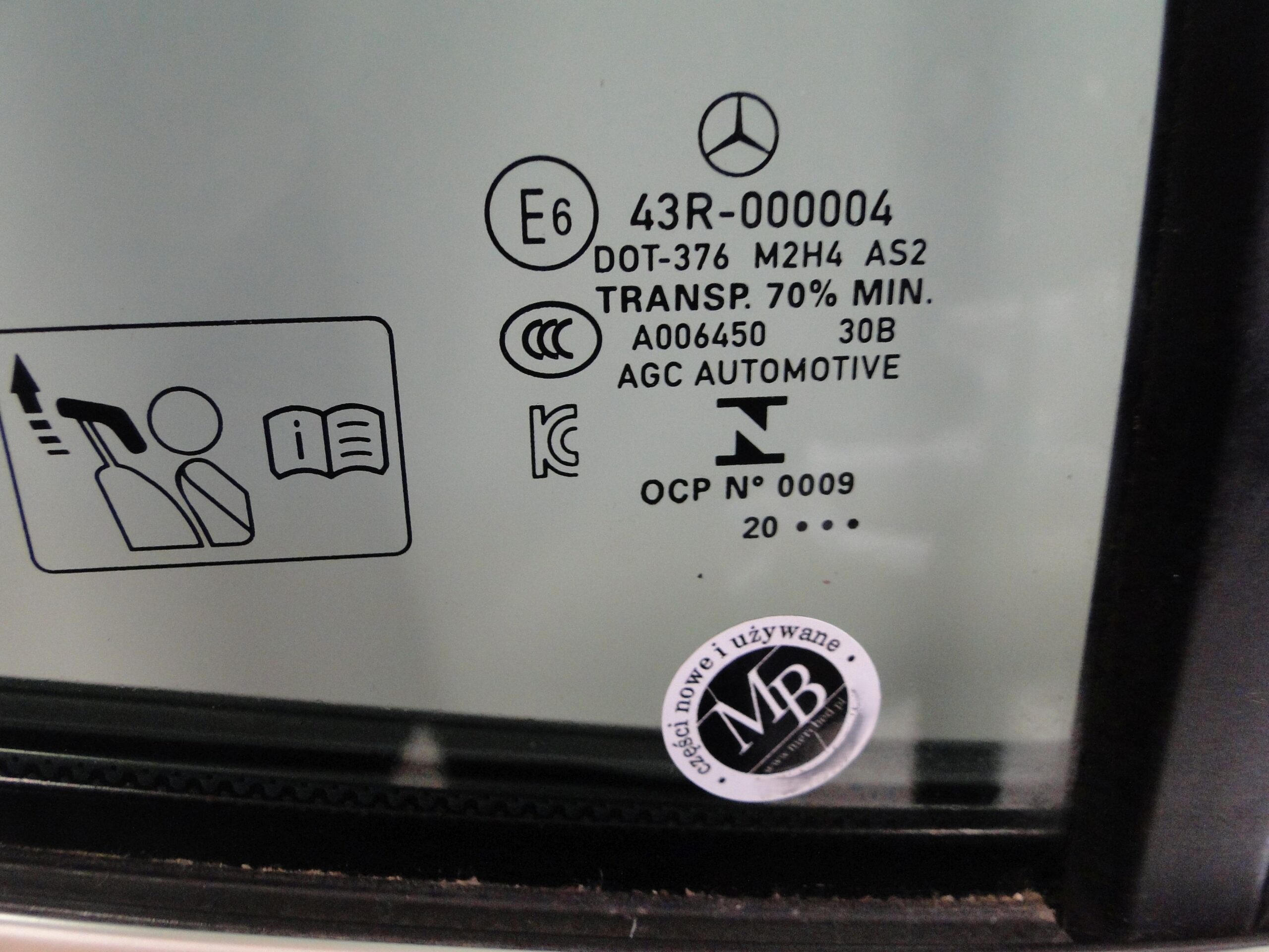 MERCEDES DRZWI TYLNE PRAWE CZARNE 191 TYŁ PRAWY GLB X247 247 - obrazek 4