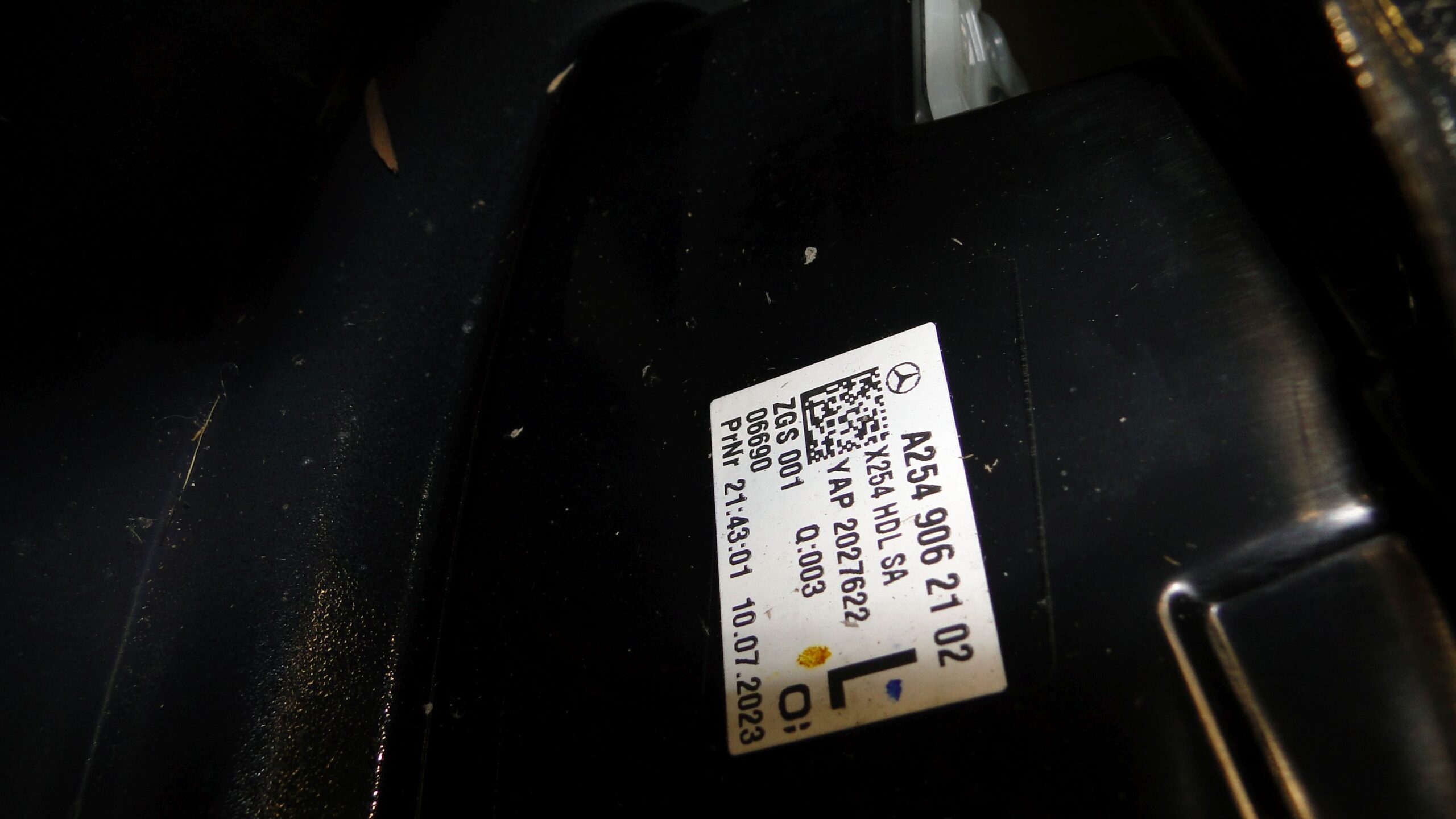 MERCEDES KLAPA TYLNA BAGAŻNIKA SZYBA CZARNA 197 GLC 254 X254 SUV - obrazek 20