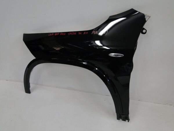 MERCEDES BŁOTNIK PRZEDNI LEWY CZARNY + LISTWA POSZERZENIE AMG GLA H247 247