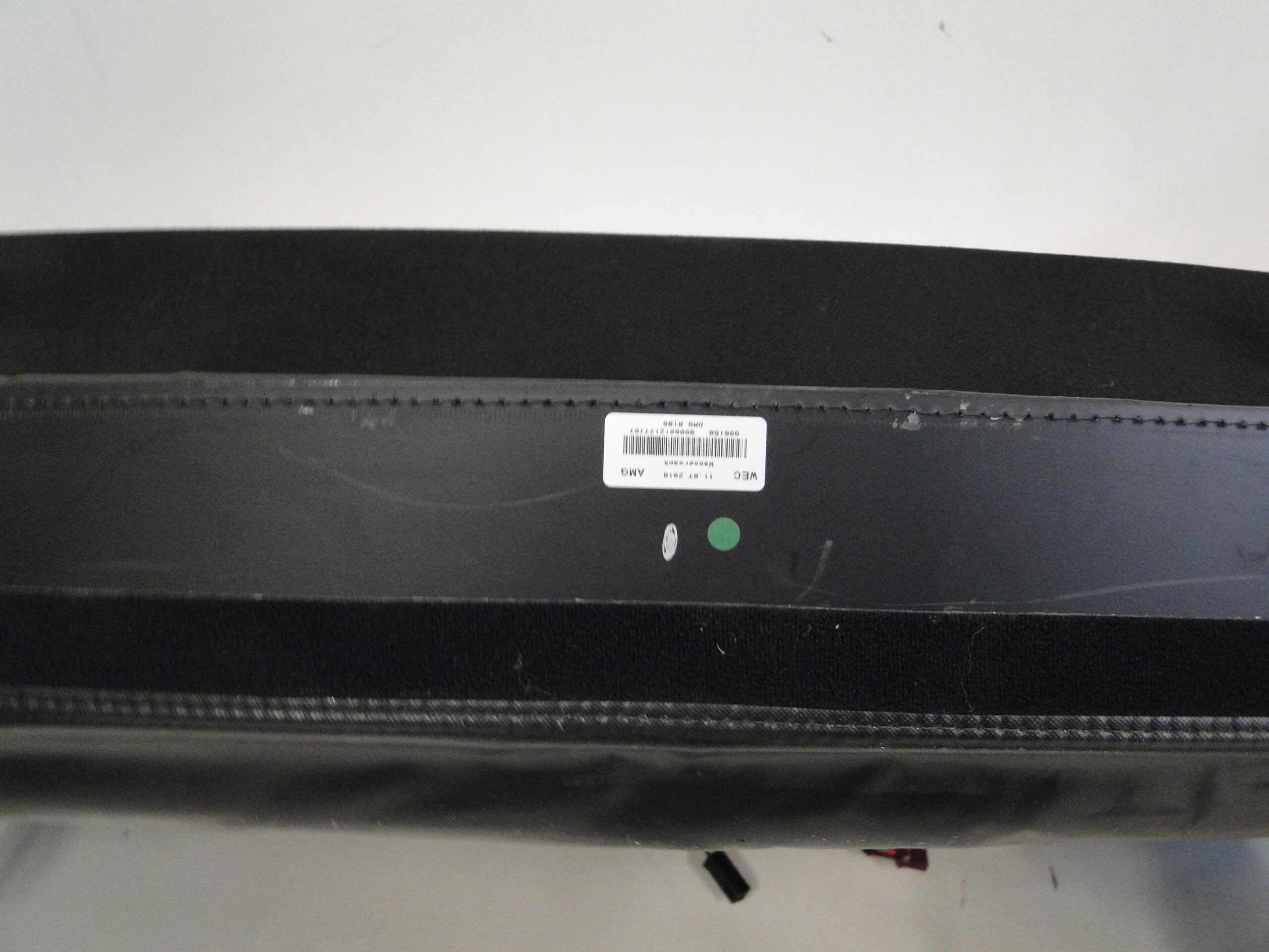 MERCEDES DACH SKŁADANY Z SZYBĄ SZYBA CZARNY AMG GT 190 R190 - obrazek 21