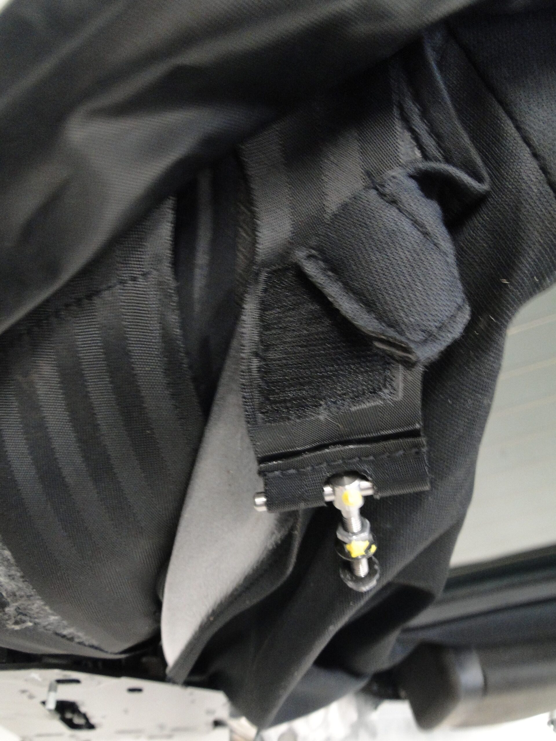 MERCEDES DACH SKŁADANY Z SZYBĄ SZYBA CZARNY AMG GT 190 R190 - obrazek 25