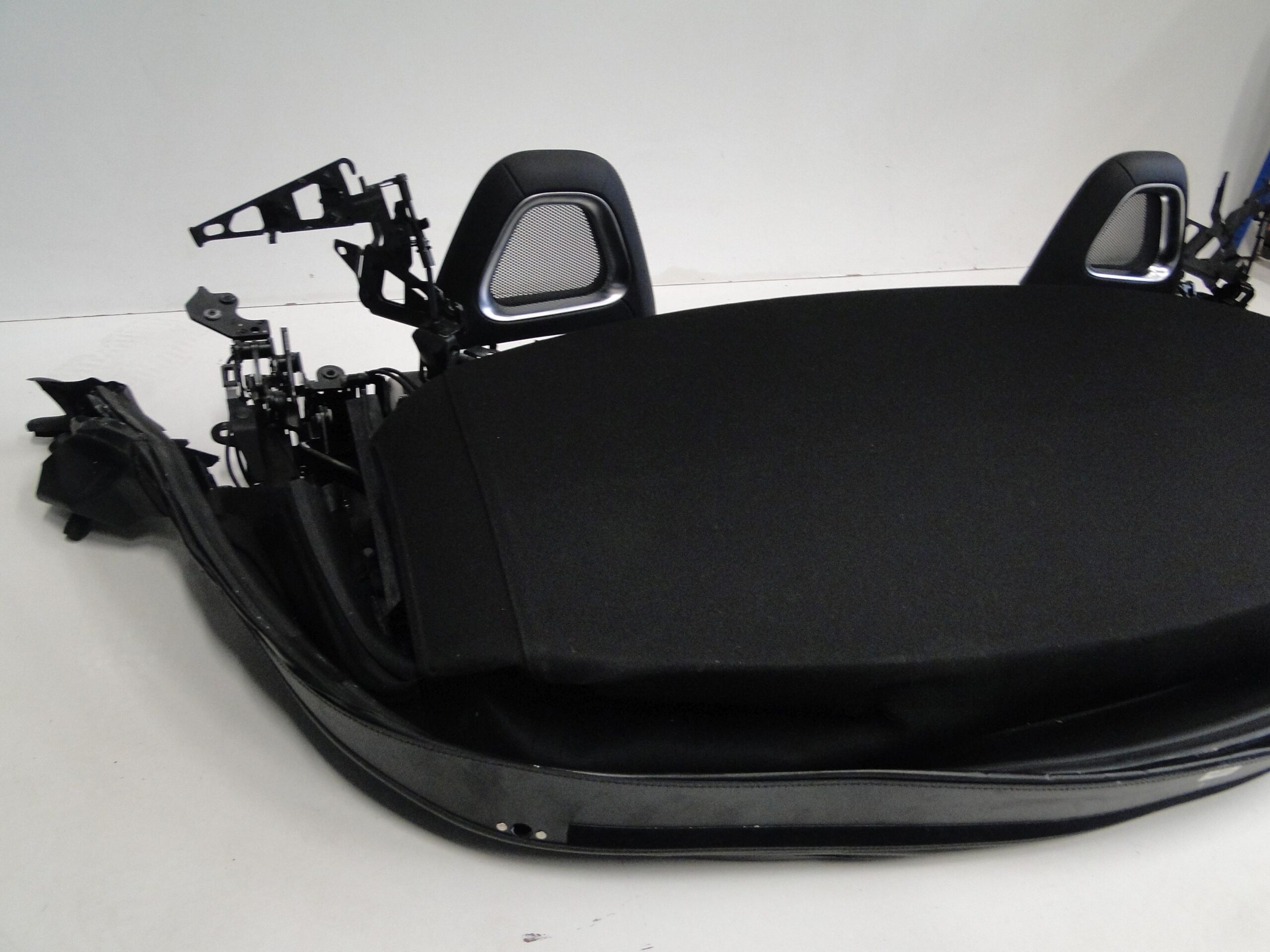 MERCEDES DACH SKŁADANY Z SZYBĄ SZYBA CZARNY AMG GT 190 R190 - obrazek 3