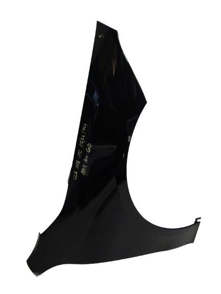 MERCEDES BŁOTNIK PRAWY PRZEDNI CZARNY 191 CLA 118 C118 X118 W118