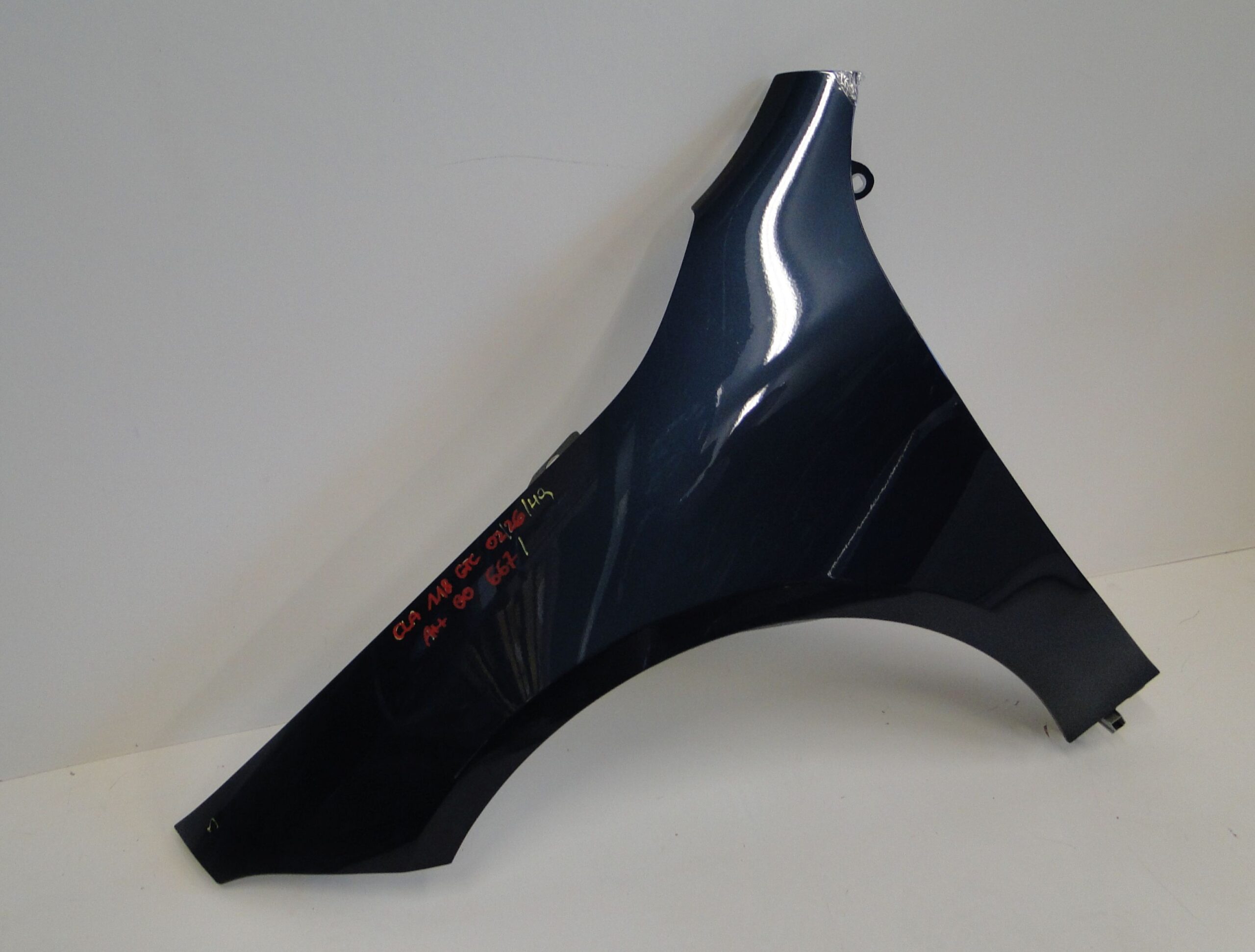 MERCEDES BŁOTNIK LEWY PRZEDNI NIEBIESKI 667 CLA 118 C118 X118 W118 - obrazek 3