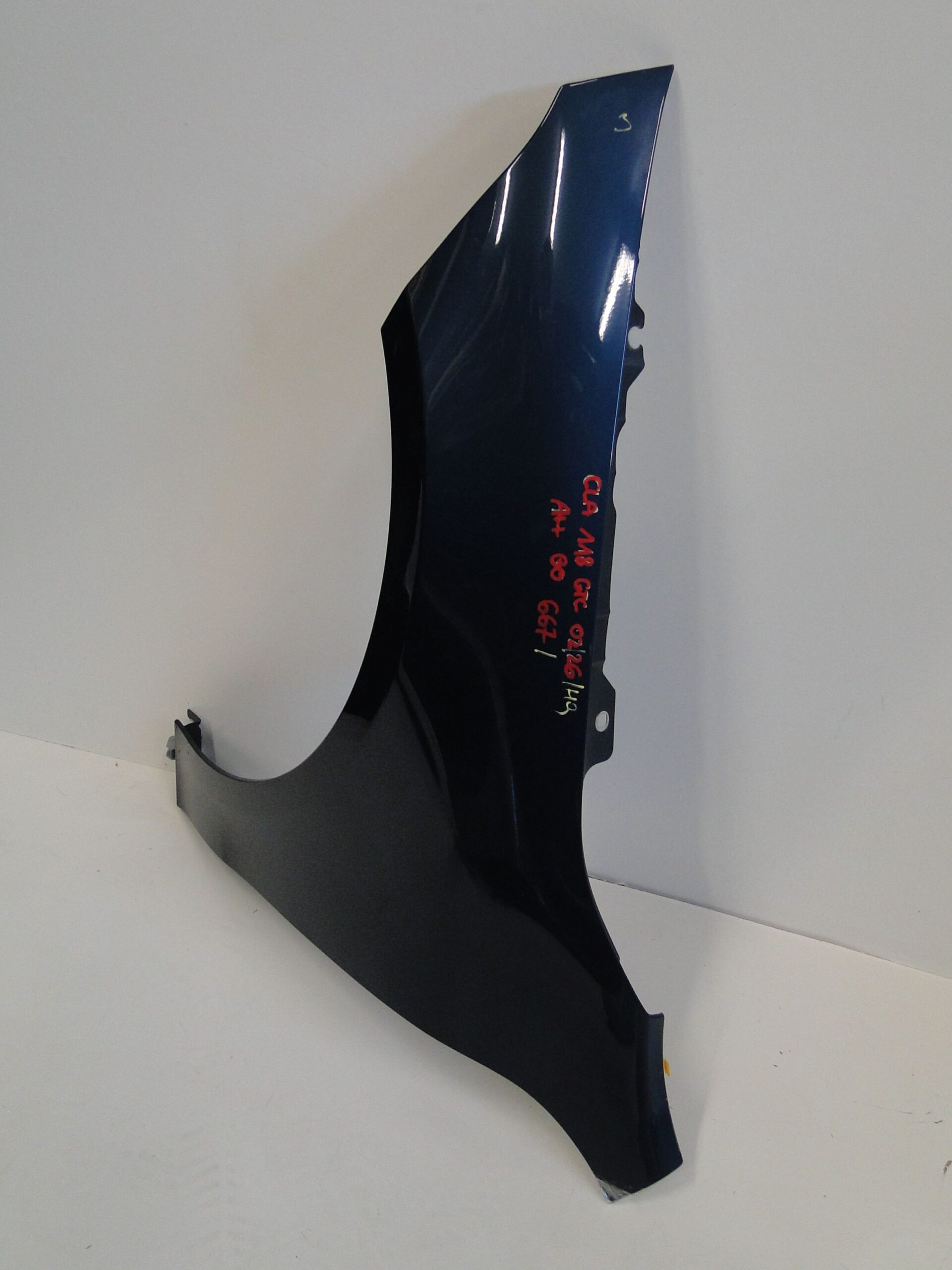 MERCEDES BŁOTNIK LEWY PRZEDNI NIEBIESKI 667 CLA 118 C118 X118 W118 - obrazek 11