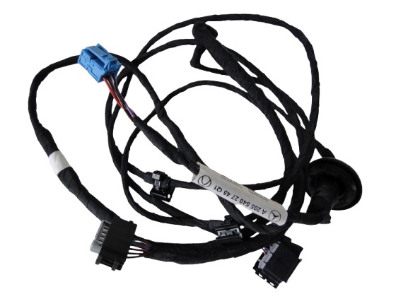 MERCEDES WIĄZKA INSTALACJA RADAR MARTWE POLA ZDERZAK TYLNY C KLASA 205 W205