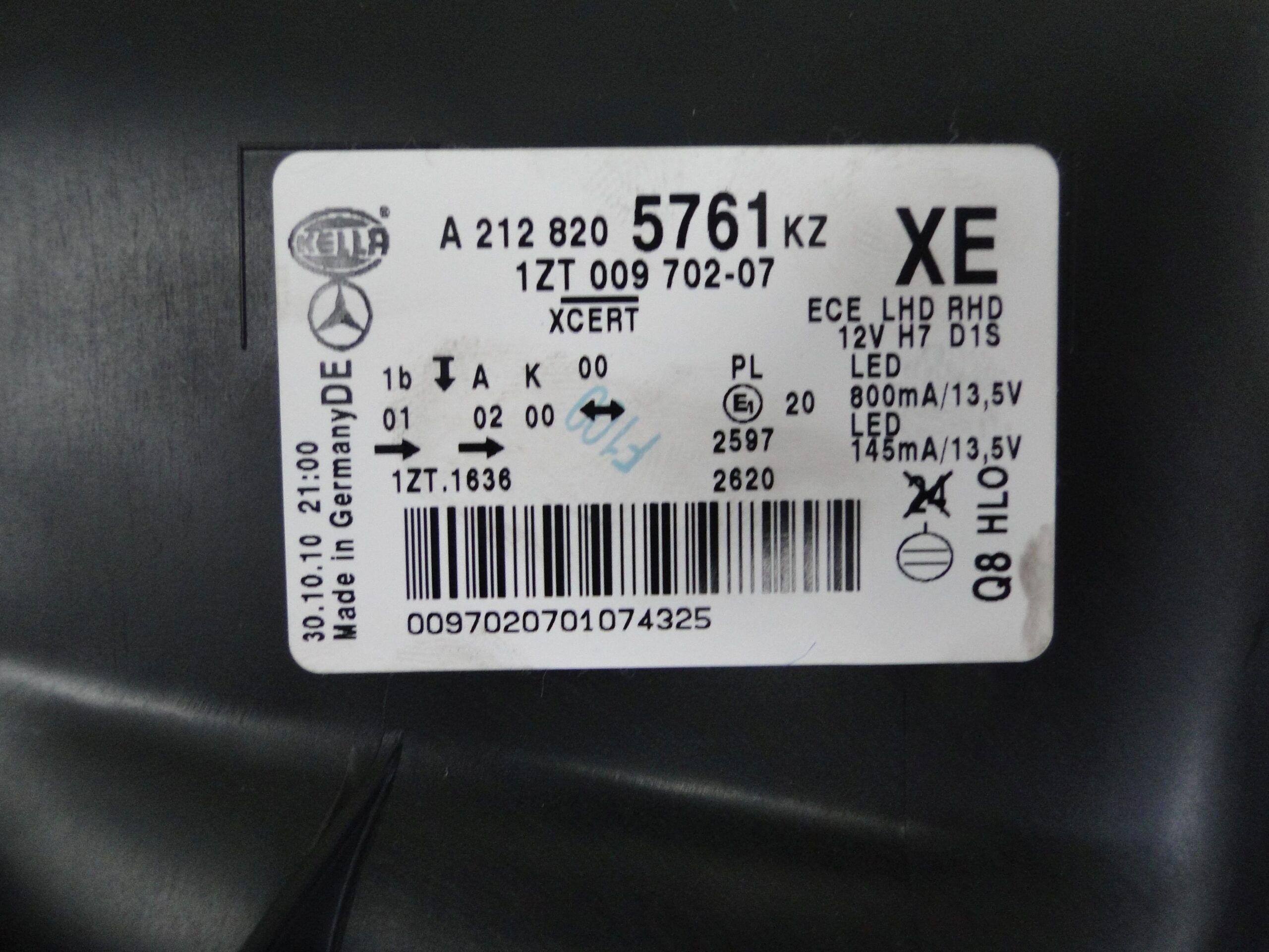 MERCEDES LAMPA LEWA XENON BI-XENON ILS SKRĘTNY E KLASA 212 W212 PRZED LIFTEM - obrazek 7