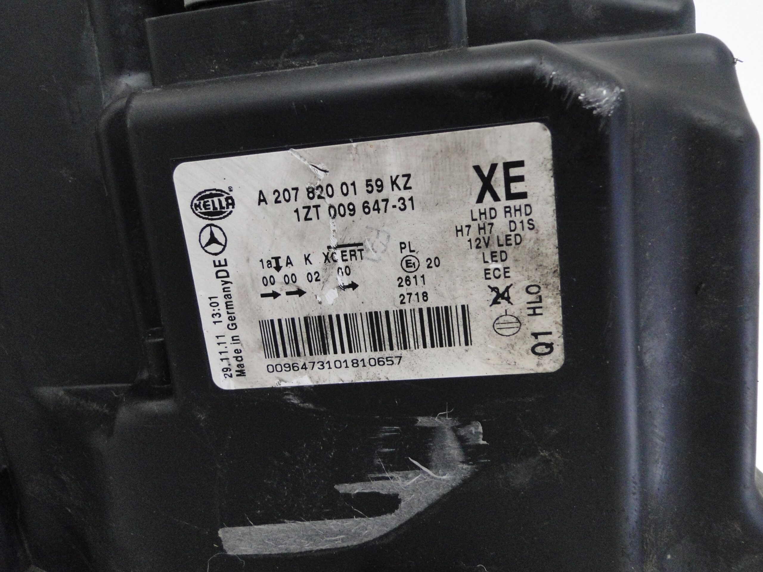 MERCEDES LAMPA LEWA XENON BI-XENON E KLASA 207 W207 C207 A207 PRZED LIFTEM - obrazek 6