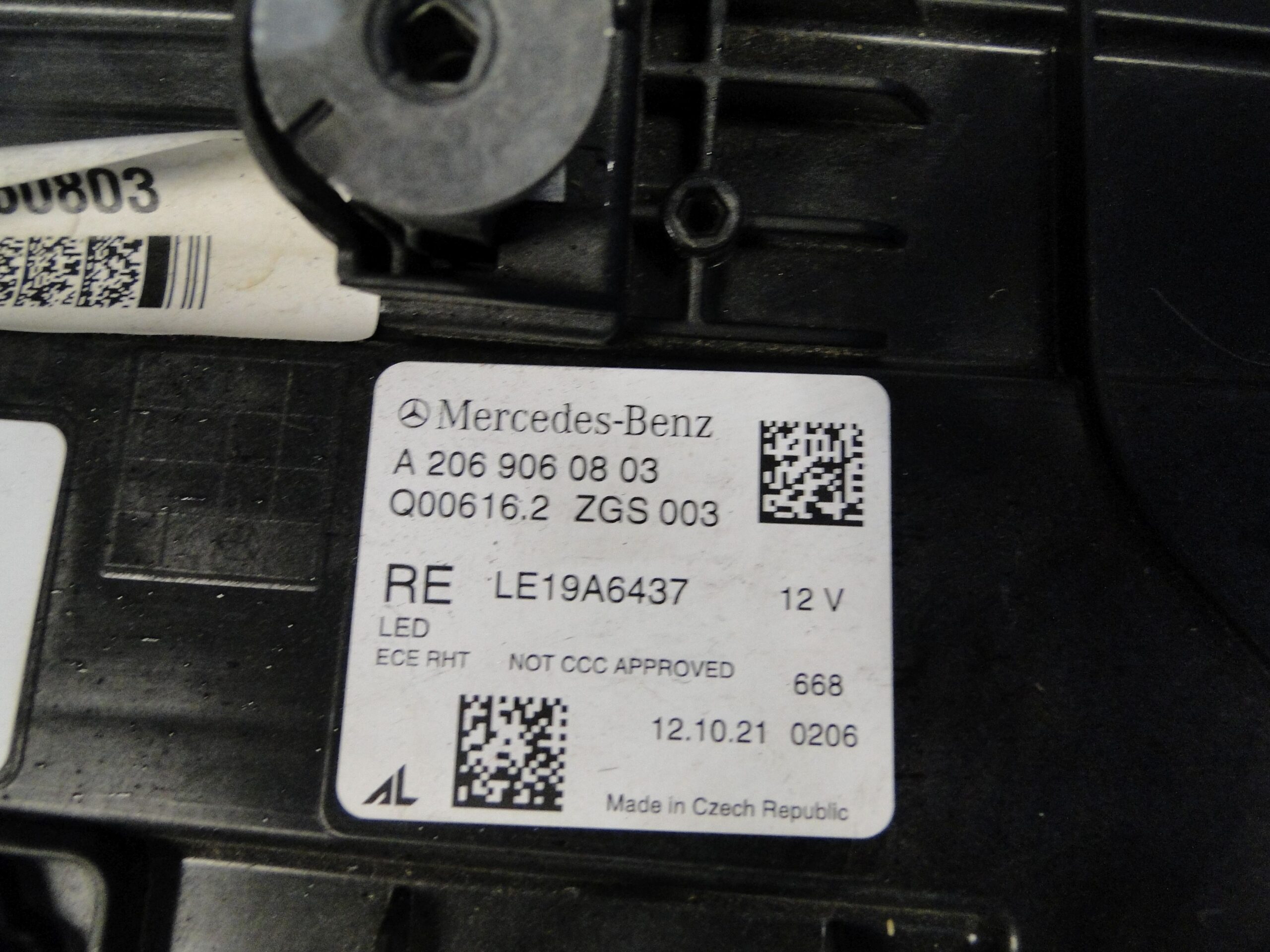 MERCEDES LAMPA PRAWA LED HIGH PERFORMANCE EUROPA C KLASA 206 W206 S206 - obrazek 6