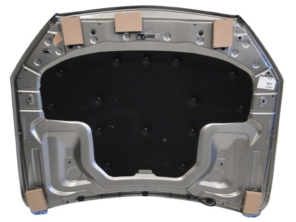 MERCEDES MASKA POKRYWA SILNIKA SREBRNA 859 GLC 253 X253 SUV C253 COUPE